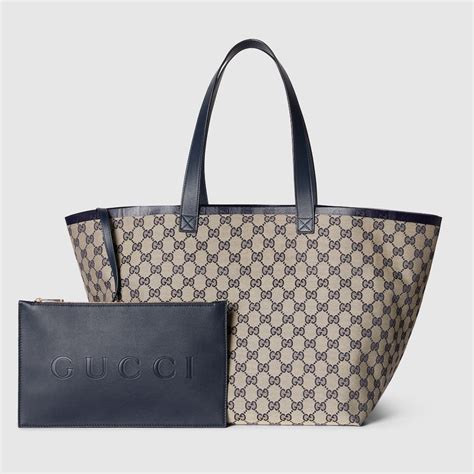 gucci gg canvas web tote|Gucci totissima medium tote bag.